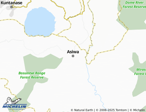 MICHELIN Asiwa map - ViaMichelin