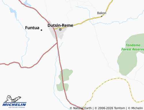 Mappa MICHELIN Dan Galadima - ViaMichelin