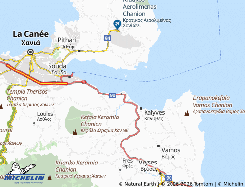 MICHELIN Kalami map - ViaMichelin