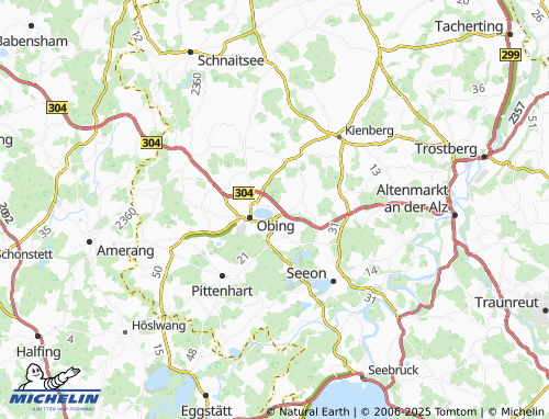 MICHELIN Jepolding map - ViaMichelin