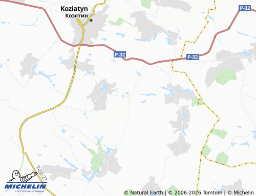 Mappa MICHELIN Prushynka - ViaMichelin