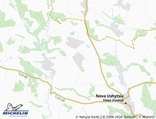 MICHELIN Kapustiany map - ViaMichelin