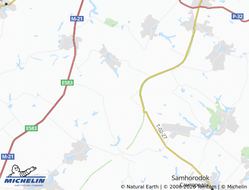 Mappa MICHELIN Velykyi Step - ViaMichelin