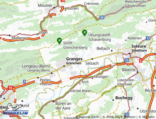 MICHELIN Bettlach map - ViaMichelin