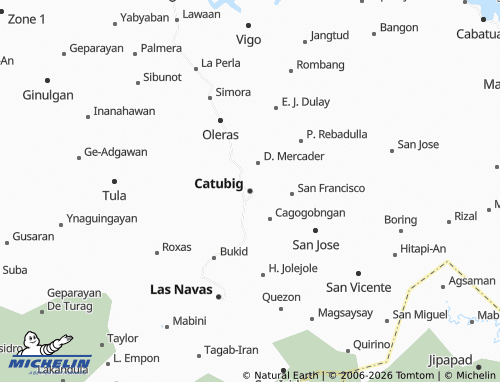 MICHELIN Catubig map - ViaMichelin