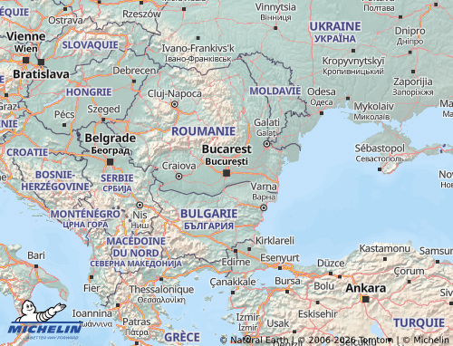 Carte MICHELIN Roumanie - ViaMichelin
