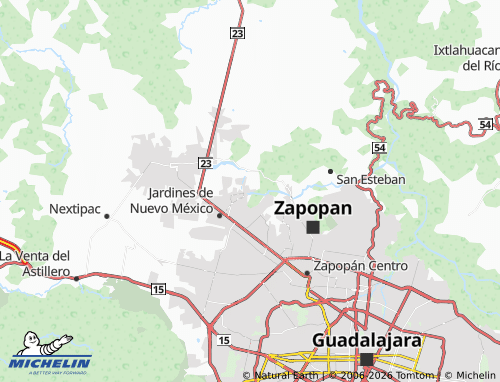 Mappa MICHELIN Colinas de San Miguel - ViaMichelin