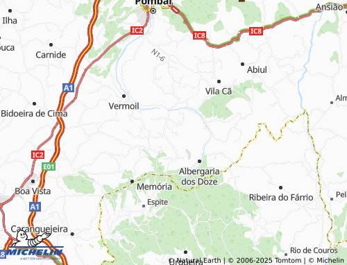 Kaart MICHELIN Casal das Figueiras - ViaMichelin