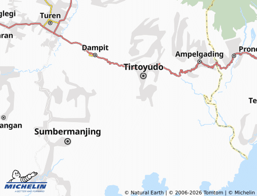 Mapa MICHELIN Baturetno - ViaMichelin