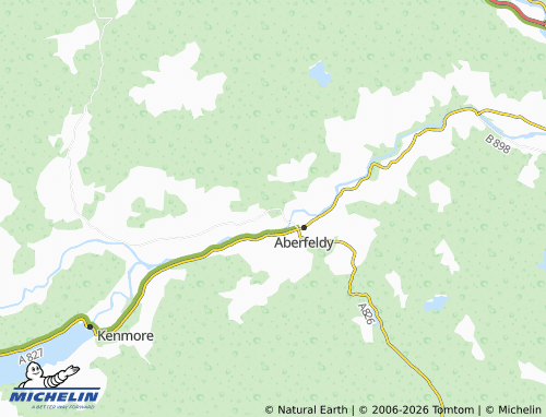 Carte MICHELIN Weem - ViaMichelin
