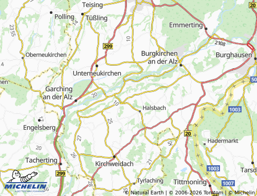 MICHELIN Buch map - ViaMichelin