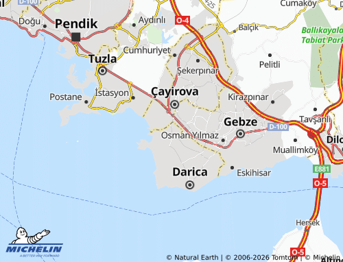 Mappa MICHELIN Emek - ViaMichelin