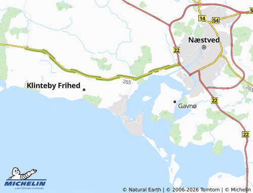 Mappa MICHELIN Karrebæk - ViaMichelin
