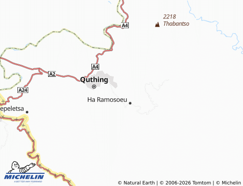 Carte MICHELIN Ha Mathabela - ViaMichelin