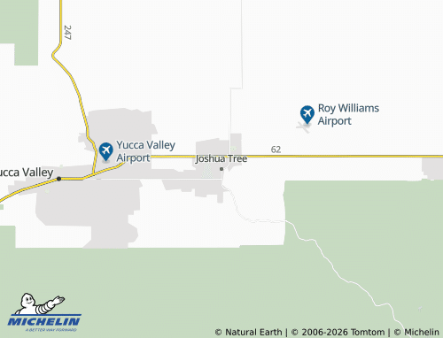 Mappa MICHELIN Joshua Tree - ViaMichelin