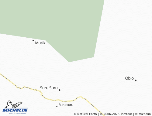 MICHELIN Usaregeik map - ViaMichelin