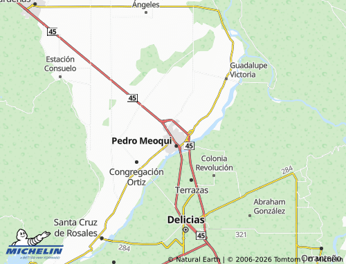 Mappa MICHELIN CTM, Consuelo - ViaMichelin