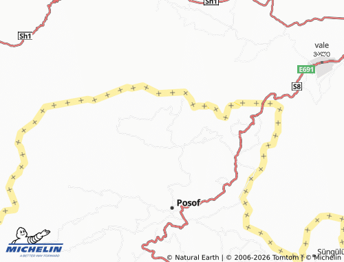 MICHELIN Gönülaçan map - ViaMichelin
