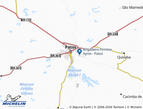 Carte MICHELIN Santo Antônio - ViaMichelin