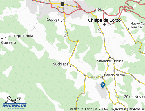 MICHELIN San Miguel map - ViaMichelin