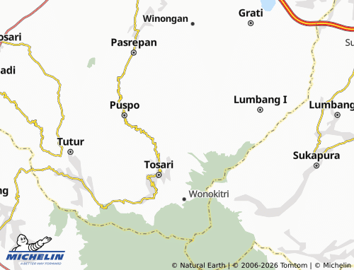 MICHELIN Keduwung map - ViaMichelin