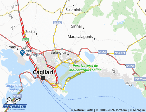 Mapa MICHELIN Quartucciu - ViaMichelin