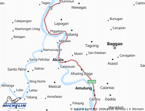 Mappa MICHELIN Masin - ViaMichelin