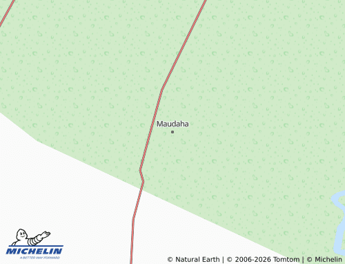 MICHELIN Maudaha map - ViaMichelin