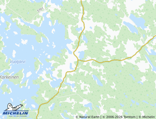 MICHELIN-Landkarte Viitaniemi - ViaMichelin