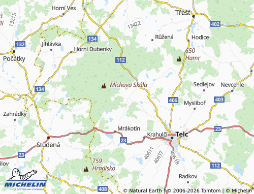 Mappa MICHELIN Řásná - ViaMichelin