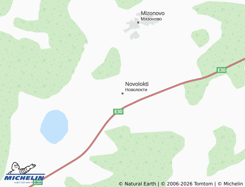 MICHELIN-Landkarte Novolokti - ViaMichelin
