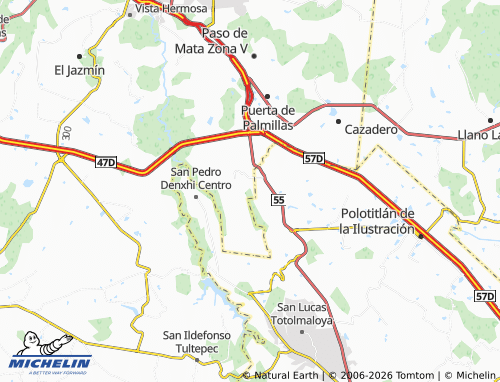 Mappa MICHELIN Pueblo Nuevo - ViaMichelin