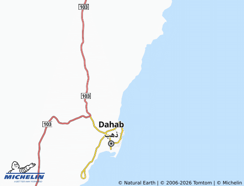 MICHELIN Tropitel Dahab Oasis Resort map - ViaMichelin