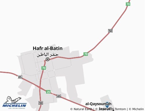MICHELIN-Landkarte al-Rawdah - ViaMichelin