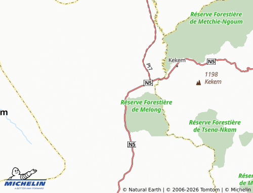 MICHELIN-Landkarte Melong - ViaMichelin