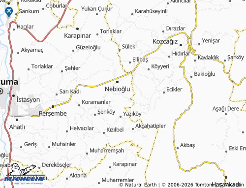 MICHELIN Yeşilyurt map - ViaMichelin