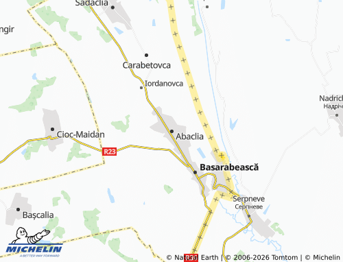 Kaart MICHELIN Abaclia - ViaMichelin