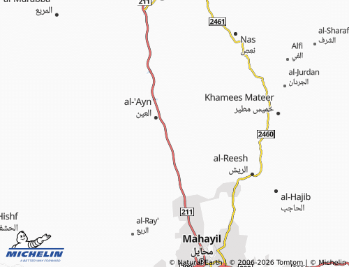 MICHELIN-Landkarte Tarqash - ViaMichelin