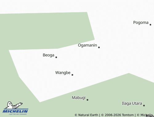 Mappa MICHELIN Bungok - ViaMichelin