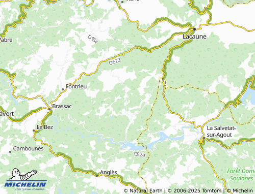 MICHELIN Le Margnès map - ViaMichelin