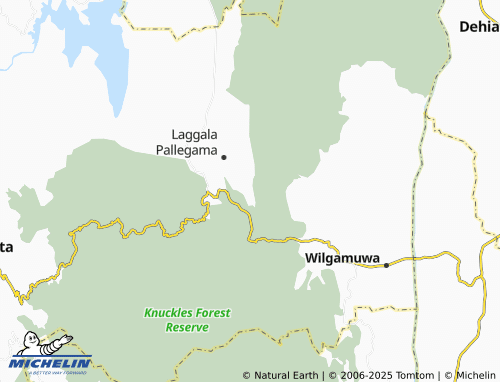 MICHELIN Galgedawala map - ViaMichelin