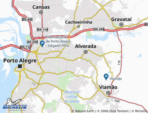 Mappa MICHELIN Rubem Berta - ViaMichelin