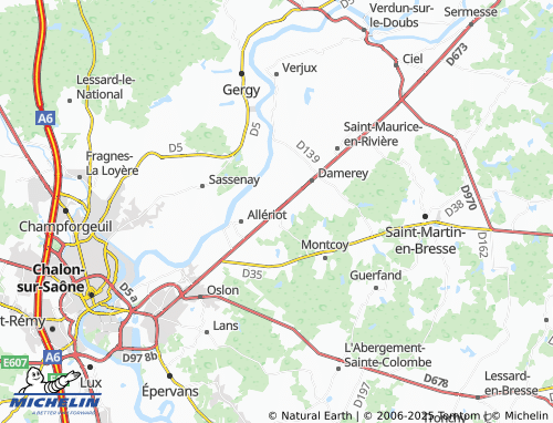 MICHELIN Bey map - ViaMichelin