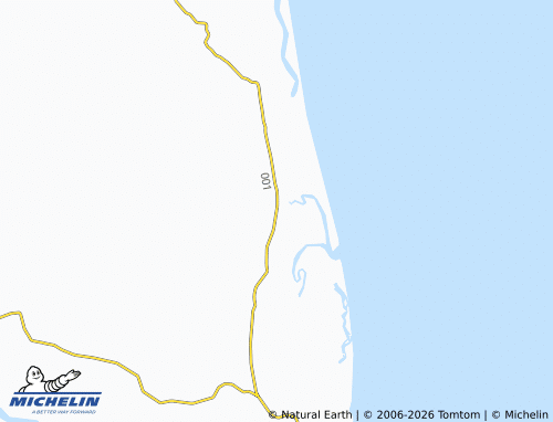 Mappa MICHELIN Poxim do Sul - ViaMichelin