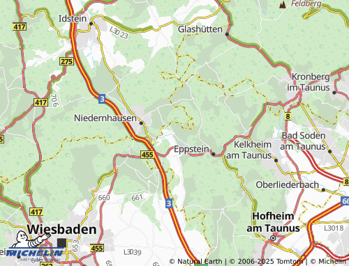 MICHELIN Niederjosbach map - ViaMichelin