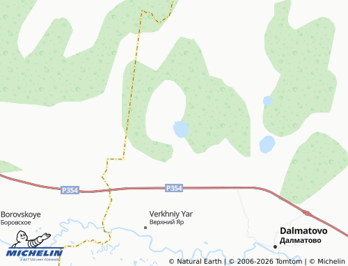 MICHELIN-Landkarte Ozero-Kazanskoye - ViaMichelin