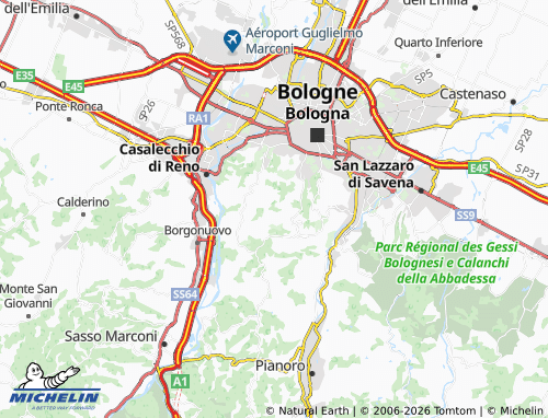MICHELIN Gaibola map - ViaMichelin