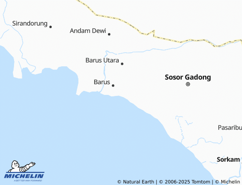 MICHELIN Kedai Gedang map - ViaMichelin