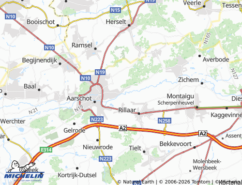 Mapa MICHELIN Langdorp - ViaMichelin