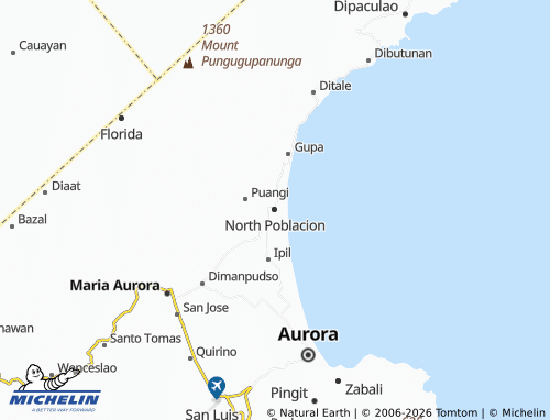 Mappa MICHELIN North Poblacion - ViaMichelin
